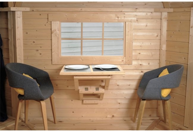 Camping Cabin 9.2m2 With 2 Extensions