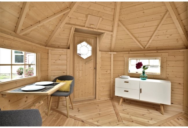 Camping Cabin 9.2m2 With 2 Extensions